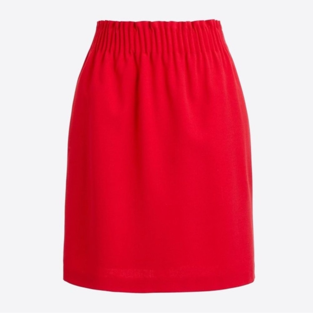 J Crew Factory red skirt